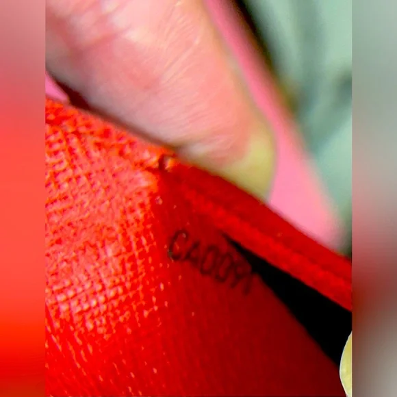 Louis Vuitton Red EPI Agenda PM CA0091 - Picture 12 of 12